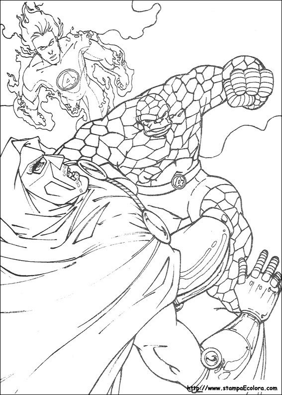 Disegni I Fantastici 4